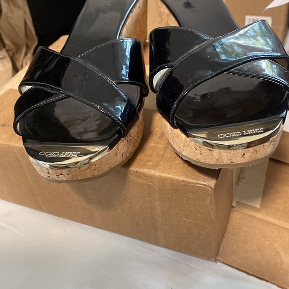 Jimmy Choo Wedges 40.5 - Picture 4 of 9